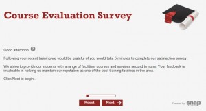education snap surveys blog course evaluation survey