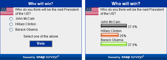 snap poll