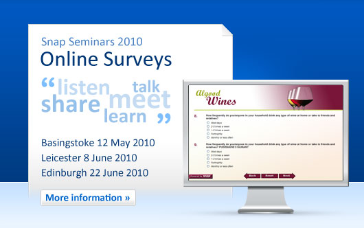 Seminars online surveys
