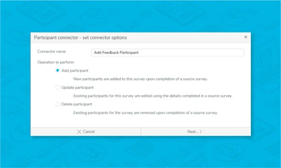 survey connectors