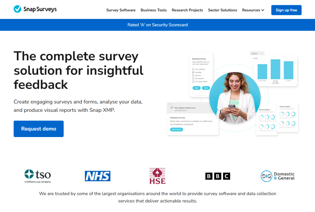 Top 5 UK survey software platforms - Snap Surveys