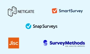 Netigate, SmartSurvey, Snap Syrveys, Jisc, SurveyMethods
