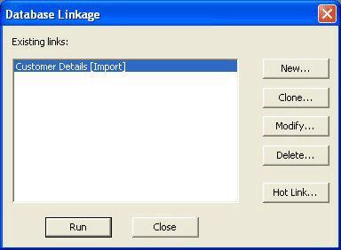Database Linkage and New Link