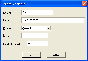 Create Variable