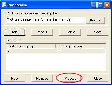 TK: Randomise showing browse button and selected file