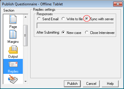 QP: Output properties of offline surve