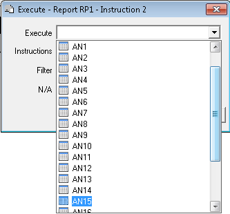 Execute - Report RP1