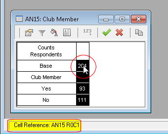 Smart reporting: image of grid table