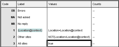 New variable field getting context aspect