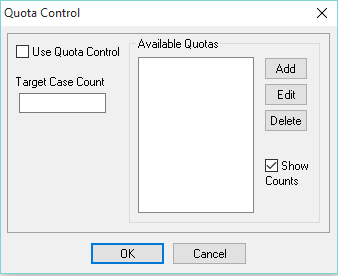 Quota control