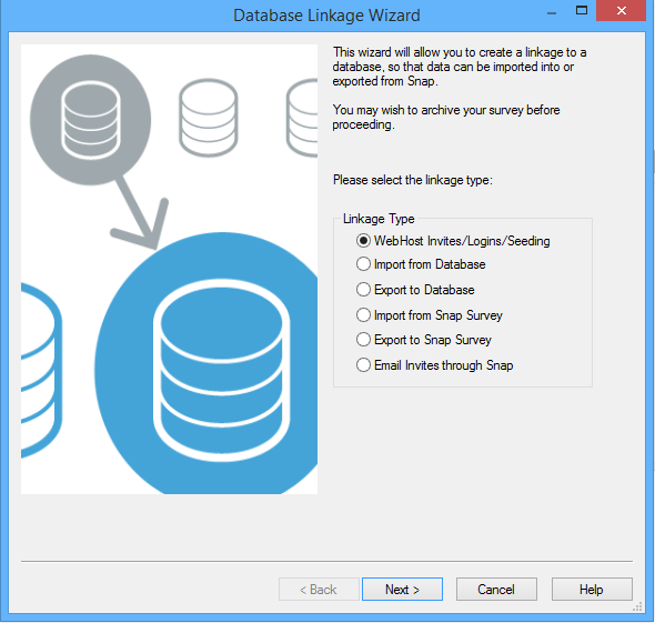 Database Linkage Wizard