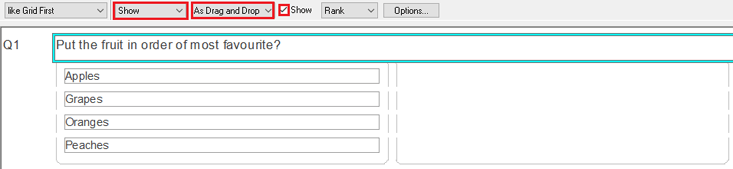 source and target panel