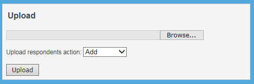 upload respondents action