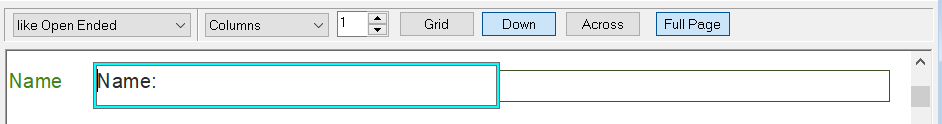 change columns