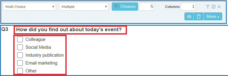 Multi Choice question