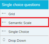 Single choice questions