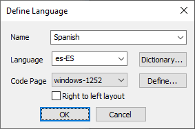 Adding a language to a SurveyPak