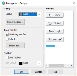 Setup Button For Navigation Navigation button design | SnapSurveys