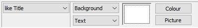 Topics toolbar showing background settings