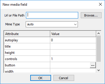 Add a media file to the questionnaire