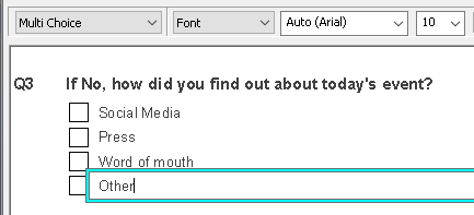 Multi Choice question