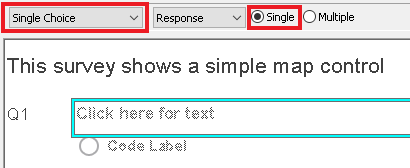 Single Choice question