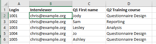 Table, Excel

Description automatically generated