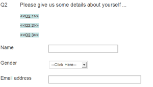 Inline questions | SnapSurveys