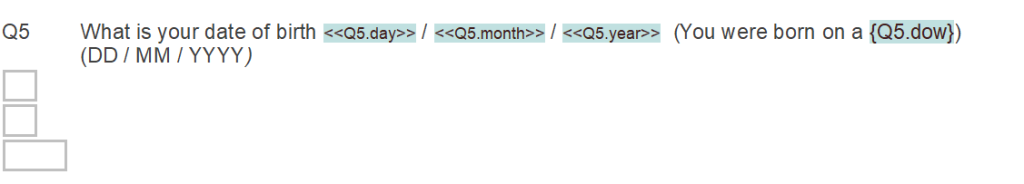 In Line Questions Inline questions | SnapSurveys
