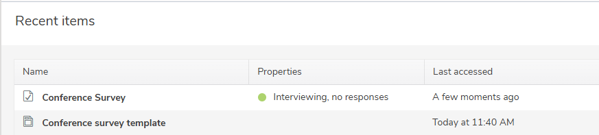 recent items snap xmp