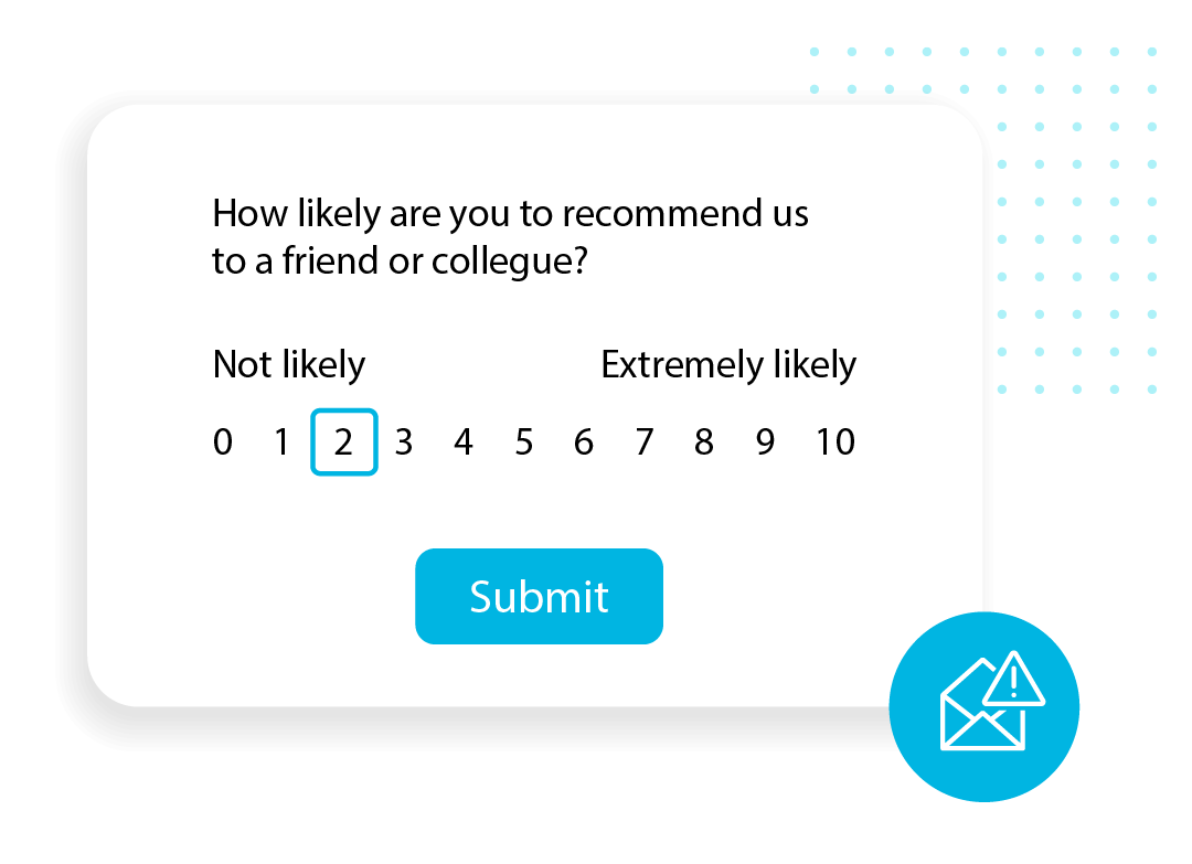 Net Promoter Score email alerts | Snap Surveys
