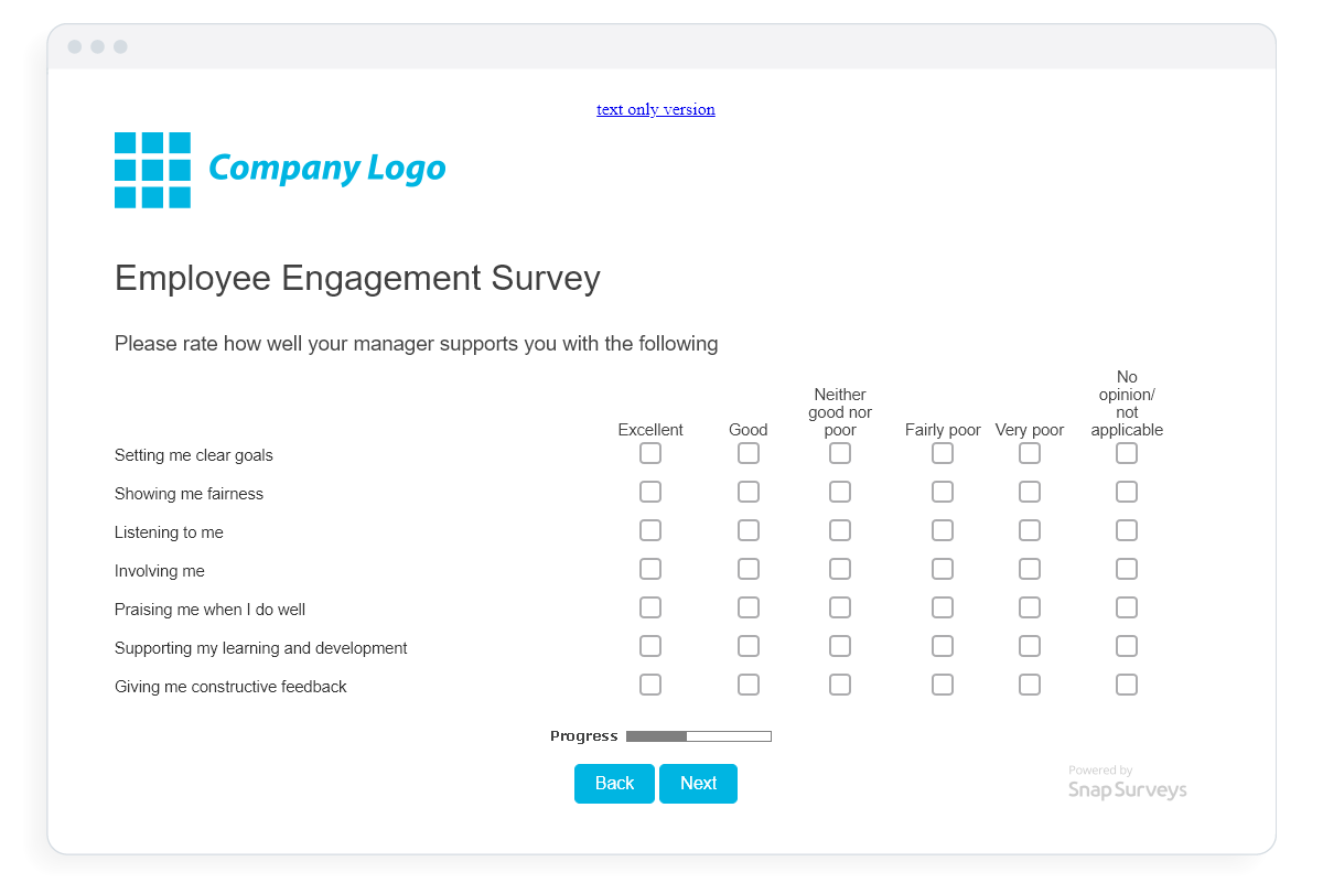 Employee engagement survey solution | Snap Surveys