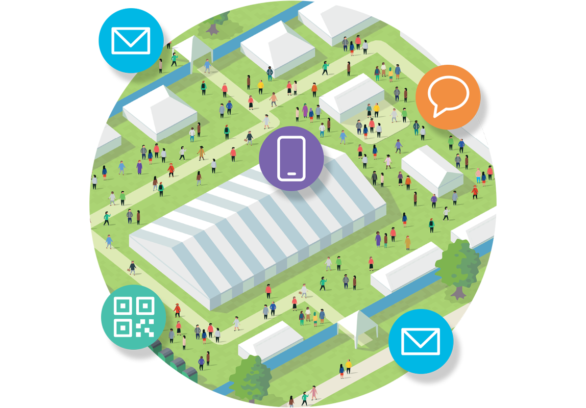 multi-channel festival touchpoints