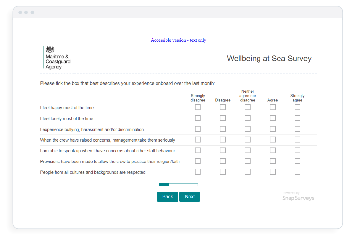 MCA survey