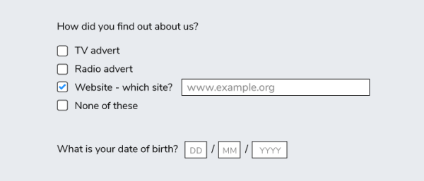Presenting follow-up questions next to the initial question for easy ...
