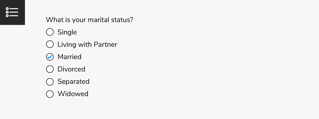 Single response multiple-choice questions 