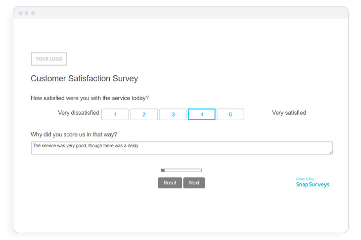 5-point CSAT survey