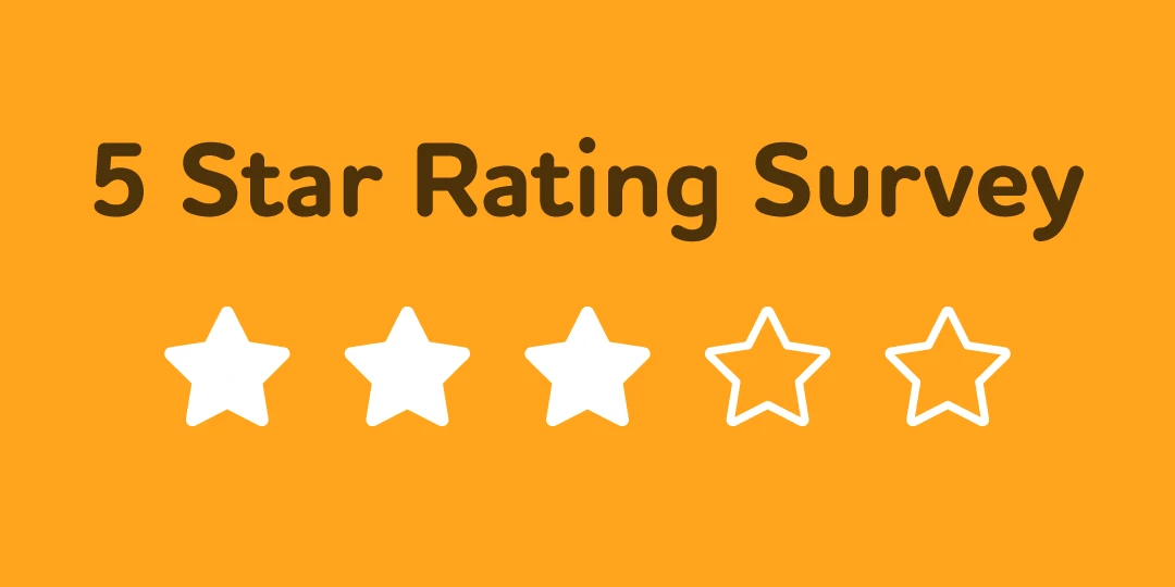 5 star rating survey